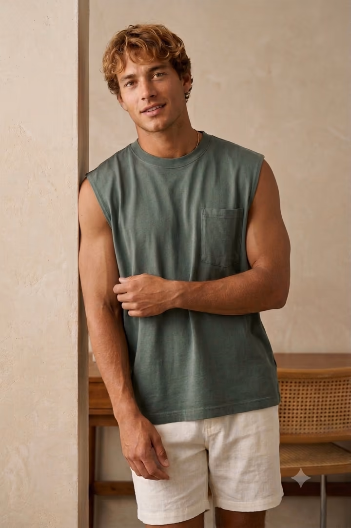 T-shirt Sans Manches